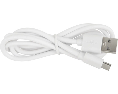 Weißes USB-Kabel