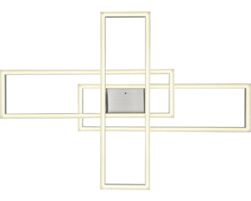 Moderne LED-Deckenleuchte mit geometrischem Design aus rechteckigen Rahmen
