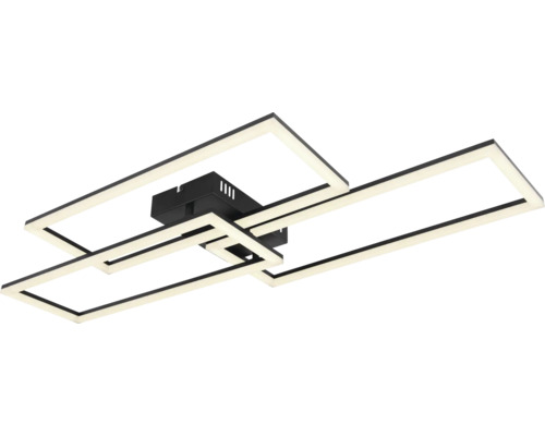 Deckenleuchte mit rechteckigem, verschlungenem Design
