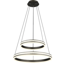 LED Pendelleuchte Globo GROUNI 60 W 1-flammig IP 20 schwarz ( 67314-60H )-thumb-0 LED Pendelleuchte Globo GROUNI 60 W 1-flammig IP 20 schwarz ( 67314-60H )-thumb-0