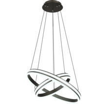 LED Pendelleuchte Globo GROUNI 60 W 1-flammig IP 20 schwarz ( 67314-60H )-thumb-3 LED Pendelleuchte Globo GROUNI 60 W 1-flammig IP 20 schwarz ( 67314-60H )-thumb-3