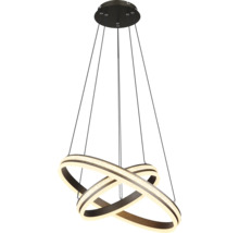 LED Pendelleuchte Globo GROUNI 60 W 1-flammig IP 20 schwarz ( 67314-60H )-thumb-4 LED Pendelleuchte Globo GROUNI 60 W 1-flammig IP 20 schwarz ( 67314-60H )-thumb-4