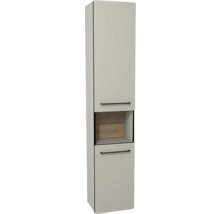 Hochschrank Devo Sonus 2.0 38x186x30 cm Anschlag rechts mit 1 Regal muschel
