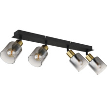 Strahler/Spot/Fluter Globo HOLLSY E14 25 W 4-flammig IP 20 schwarz ( 54310-4 )-thumb-4 Strahler/Spot/Fluter Globo HOLLSY E14 25 W 4-flammig IP 20 schwarz ( 54310-4 )-thumb-4
