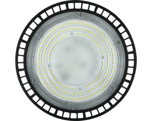 Runde LED Hallenleuchte mit Kühlkörper