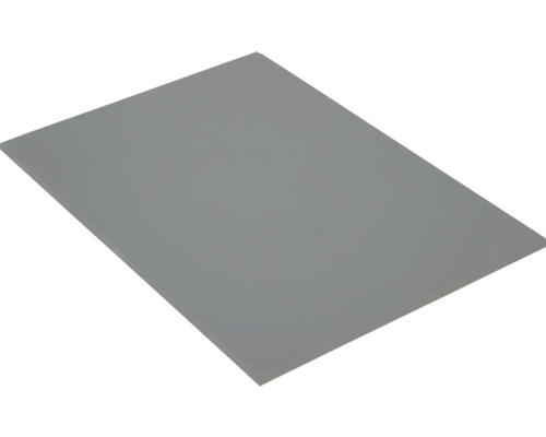 Kompaktplatte Platte melaminharzbeschichtet grau 2800 x 1300 x 8 mm Kunststoffplatte