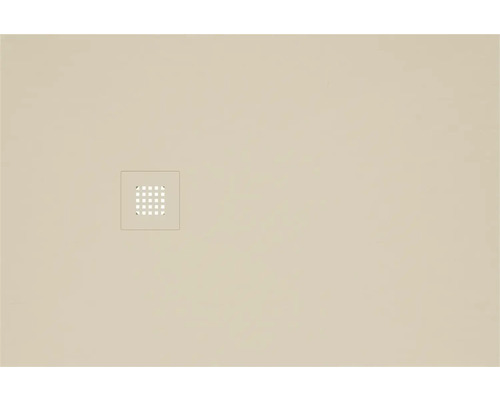 Quadratische Duschwanne mit Ablauf