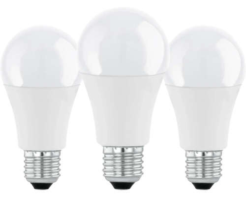 LED-Lampe A60 E27 / 8,5 W ( 60 W ) weiß 640 lm 4000 K neutralweiß, dimmbar, 3 Stk.