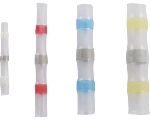 Verschiedene Schrumpfverbinder für elektrische Kabel