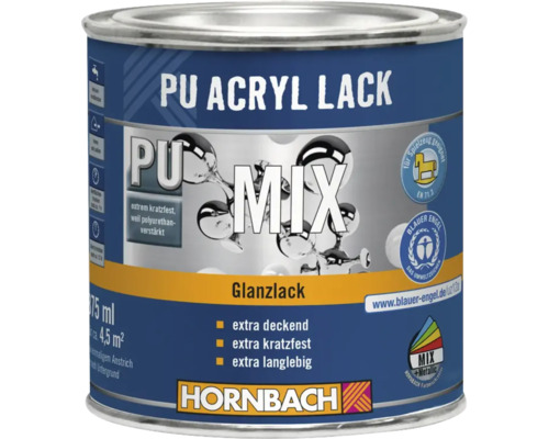 HORNBACH PU Acryl Lack glänzend im Wunschfarbton mischen lassen-0