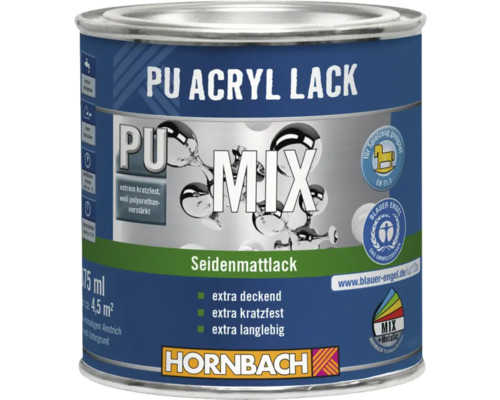 HORNBACH PU Acryl Lack seidenmatt im Wunschfarbton mischen lassen-0