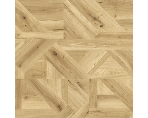 PICCANTE Dekorkante Eiche Milano Re K2589 Kunststoff 650x44 mm (2 Stück) Holzboden im Parkettmuster
