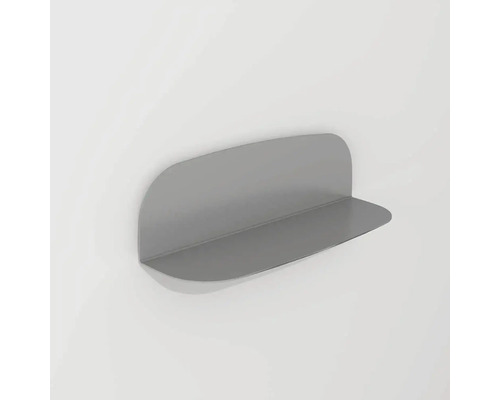 Badablage Devo Oval 30x9,1x9,1 cm grau