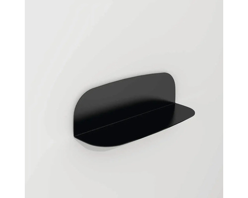 Badablage Devo Oval 30x9,1x9,1 cm schwarz