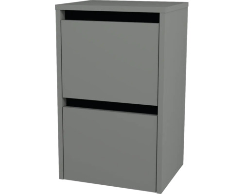 Hängeschrank Devo Etna 2.0 40x65x33 cm mit 2 Laden grau