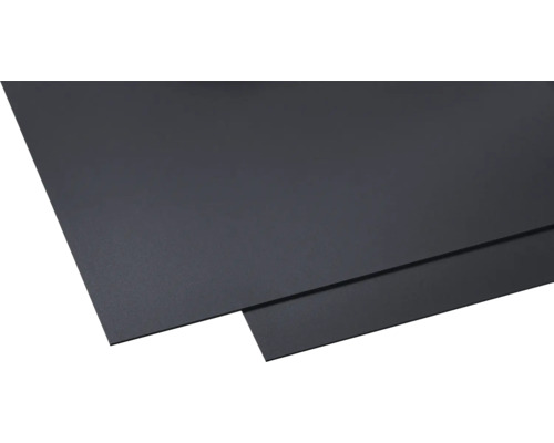 Hartschaumplatte Hobbycolor Anthrazit 1000 x 500 x 3 mm Kunststoffplatte