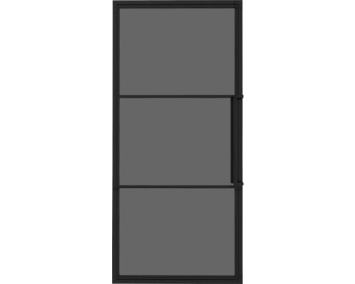 Pertura Zimmertür Komplettset Jarn 01 Grey 933x2115 mm Links inkl.Profilrahmen,Griff-Set Insektenschutzgittertür mit Rahmen