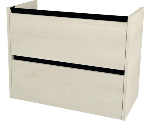 Waschbeckenunterschrank Devo Etna 2.0 81x64x40 cm ohne Waschbecken pine grey Waschbeckenunterschrank mit zwei Schubladen