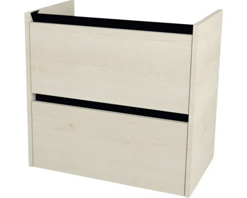 Waschbeckenunterschrank Devo Etna 2.0 67x64x40 cm ohne Waschbecken pine grey Waschtischunterschrank mit zwei Schubladen