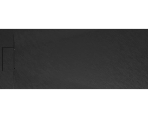 Extraflache Rechteck-Duschwanne Schulte DWM-Tec 70x170x3.2 cm anthrazit matt