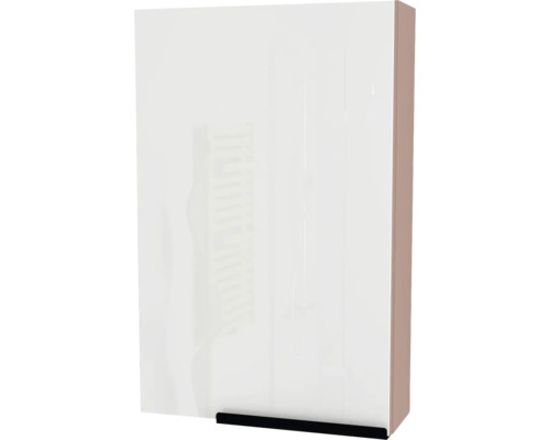 Spiegelschrank Devo Etna 2.0 1-türig 45x16x70 cm Anschlag links antique rose Wandschrank mit glänzender Oberfläche