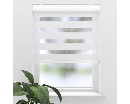 Soluna Verdunkelungsdoppelrollo D-R6 mit Kassette weiß 40x175 cm Soluna Verdunkelungsdoppelrollo D-R6 mit Kassette weiß 40x175 cm
