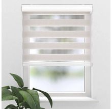 Fenster mit Doppelrollo für Sichtschutz und Verdunkelung