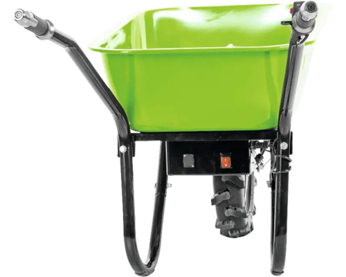 Motorisierte Schubkarre mit Mulde