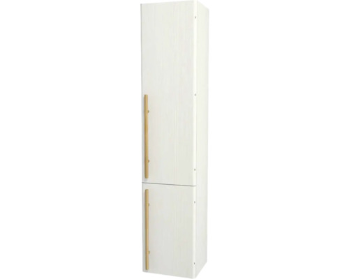 Hochschrank Devo Sonet 35x164x32 cm Anschlag rechts weiß/Eiche