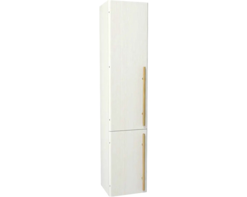 Hochschrank Devo Sonet 35x164x32 cm Anschlag links weiß/Eiche