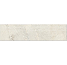 Feinsteinzeug Stufenfliese Anden Bone 29,5x120 cm beige matt rektifiziert