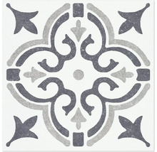 Dekorative Fliese mit floralem Muster