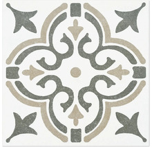 Dekorfliese mit ornamentaler Musterung