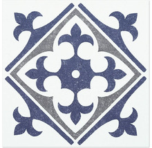 Dekorfliese mit floralem Ornament