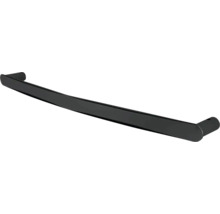 Schwarzer Handtuchhalter zur Wandmontage
