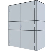 Großer Geräteschrank zur Aufbewahrung von Gartengeräten