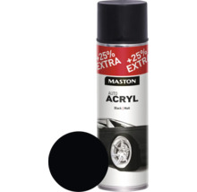 Sprühlack Maston AutoACRYL matt schwarz 500 ml-thumb-0