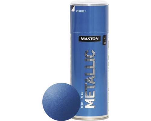 Sprühlack Maston Metallic blau 400 ml