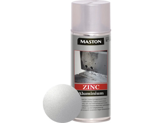 Sprühlack Maston Zink/Aluminium silbergrau 400 ml Sprühlack Maston Zink/Aluminium silbergrau 400 ml