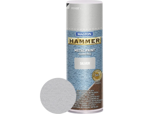 Metallschutz Spray Maston Hammer silber 400 ml Metallschutz Spray Maston Hammer silber 400 ml