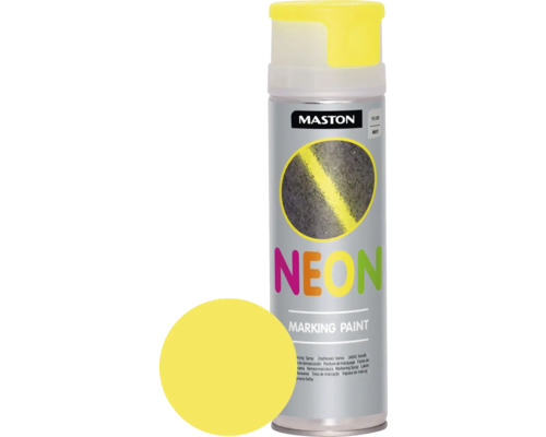 Markierung Spray NEON Maston gelb 500 ml Markierung Spray NEON Maston gelb 500 ml