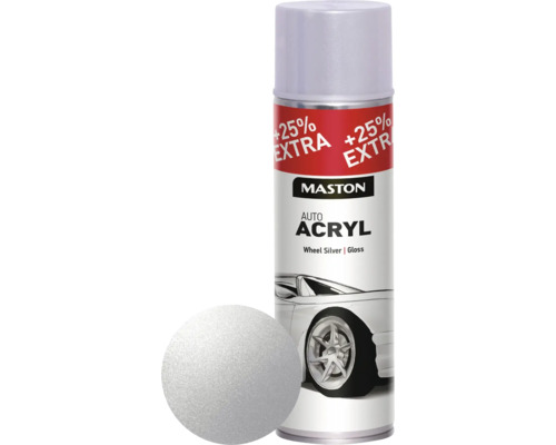Sprühlack Maston AutoACRYL silber 500 ml Sprühlack Maston AutoACRYL silber 500 ml
