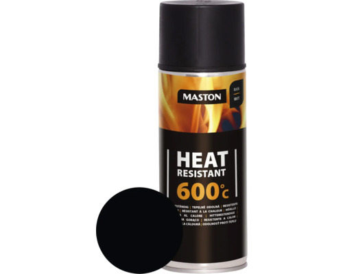 Sprühlack Maston hitzefest schwarz 400 ml Sprühlack Maston hitzefest schwarz 400 ml