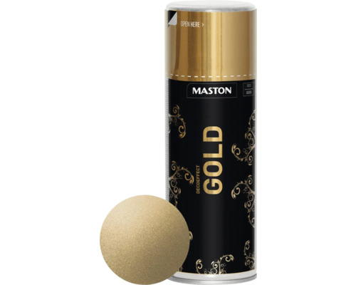Sprühlack Maston Deko-Effekt Maston gold 400 ml Sprühlack Maston Deko-Effekt Maston gold 400 ml