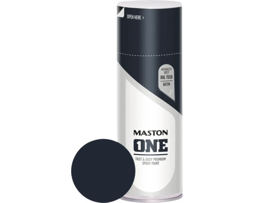 Sprühlack Maston ONE! seidenmatt RAL 7016 anthrazitgrau 400 ml Sprühlack Maston ONE! seidenmatt RAL 7016 anthrazitgrau 400 ml