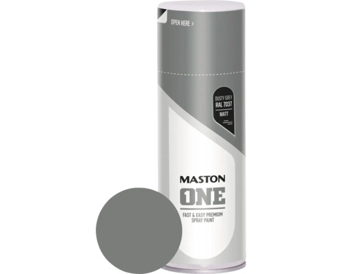 Sprühlack Maston ONE - matt RAL 7037 Dusty Grey 400 ml