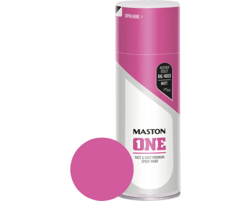 Sprühlack Maston ONE - matt RAL 4003 Heather Violet 400 ml Sprühlack Maston ONE - matt RAL 4003 Heather Violet 400 ml