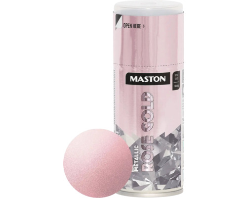 Sprühlack Maston Metallic Rose Gold 150 ml Sprühlack Maston Metallic Rose Gold 150 ml