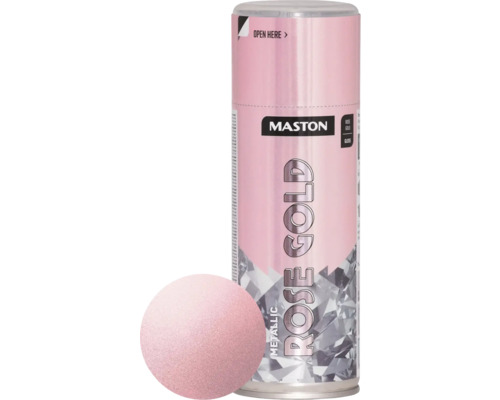 Sprühlack Maston Metallic Rose Gold 400 ml Sprühlack Maston Metallic Rose Gold 400 ml