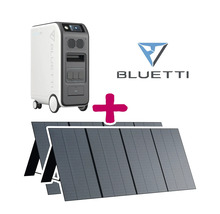 Akkubatterie Power Station BLUETTI EP500Pro 5100 Wh + 2x 350W Paneel im Set-thumb-0